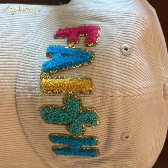 Simply Southern “Faith” corduroy baseball cap New with tags - Picture 2 of 7